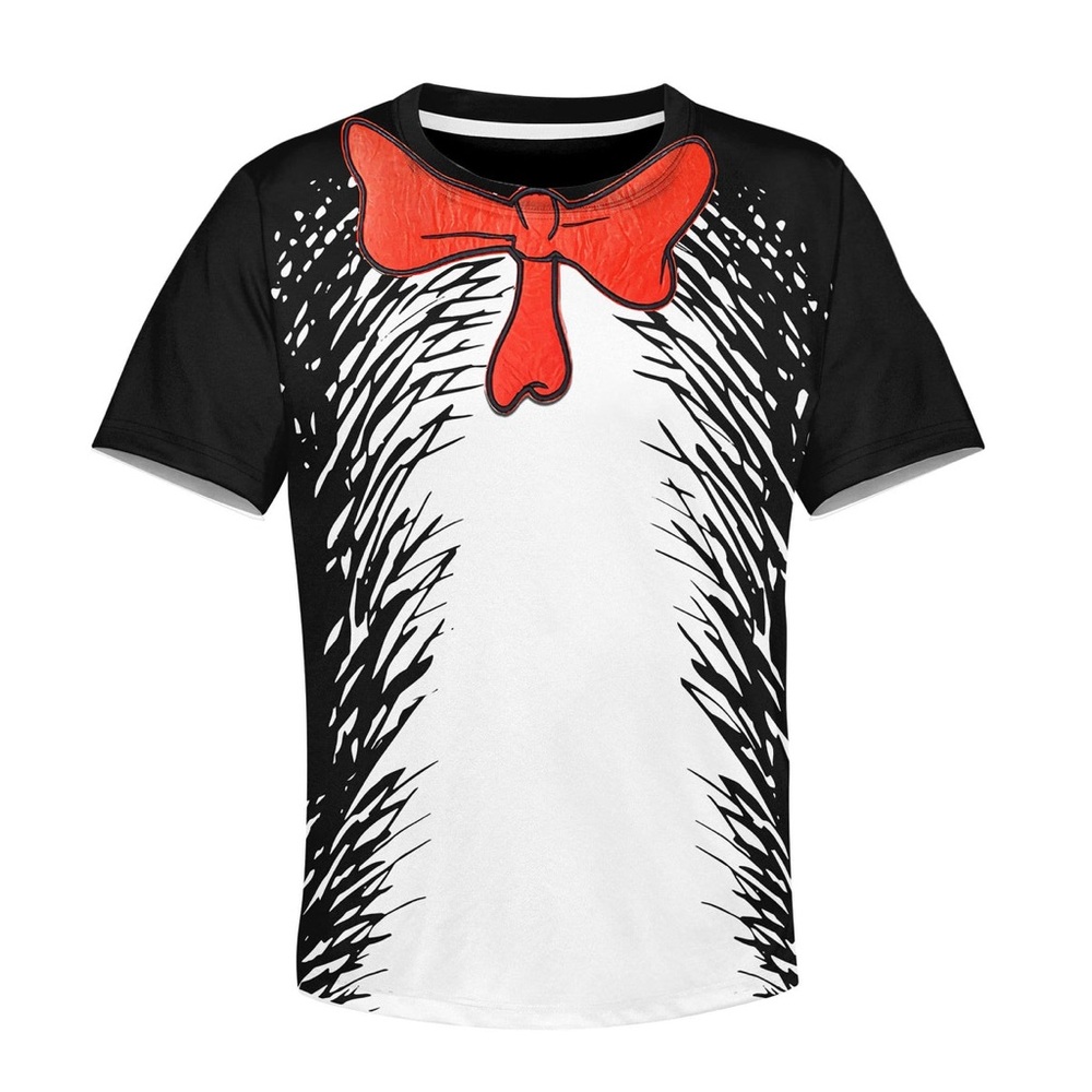 Kids Dr. Seuss Costume Shirt – Size Small ❤️🤍